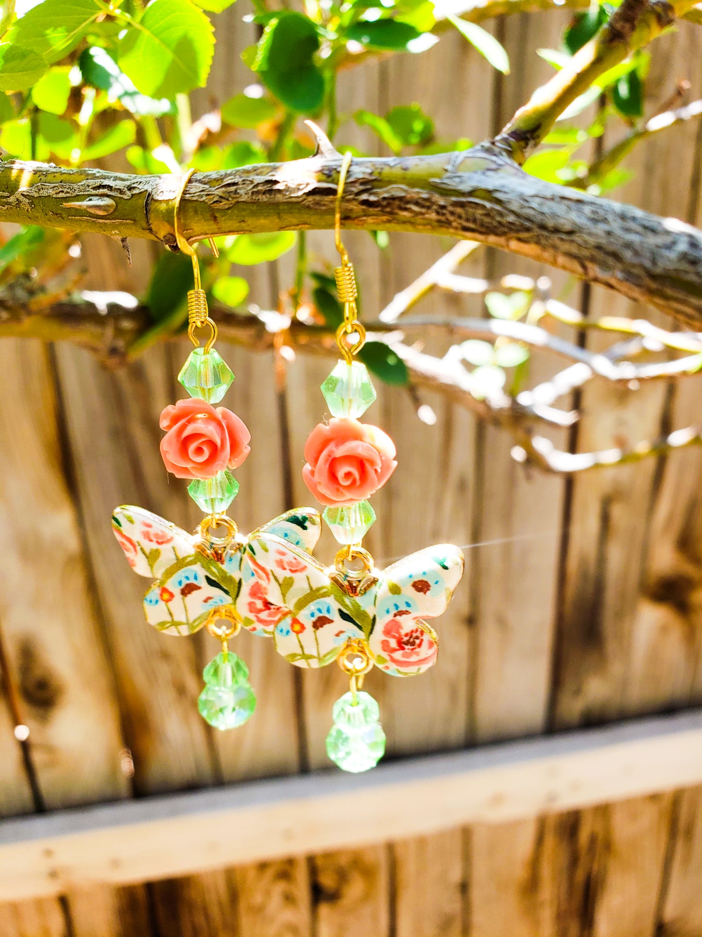 The Peach Rose Butterfly
