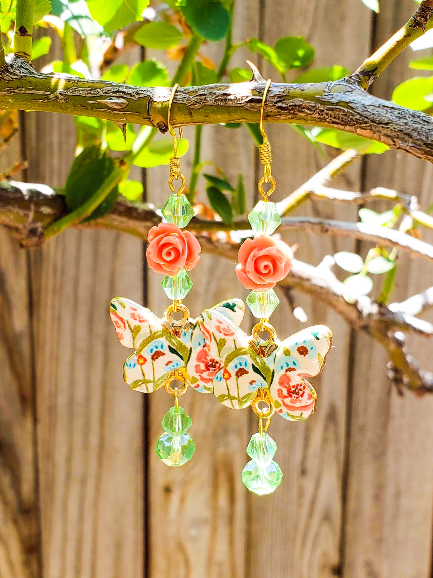 The Peach Rose Butterfly