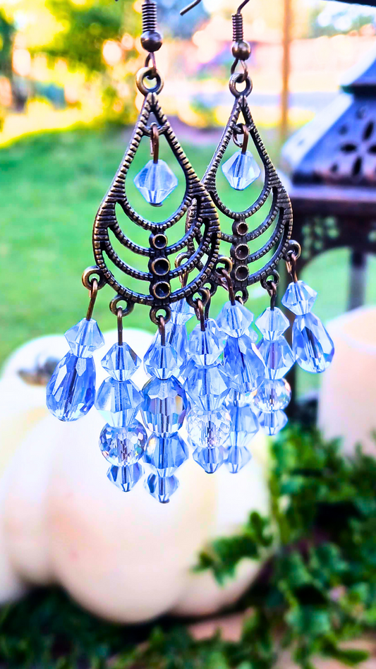 Sapphire Chandelier Earrings