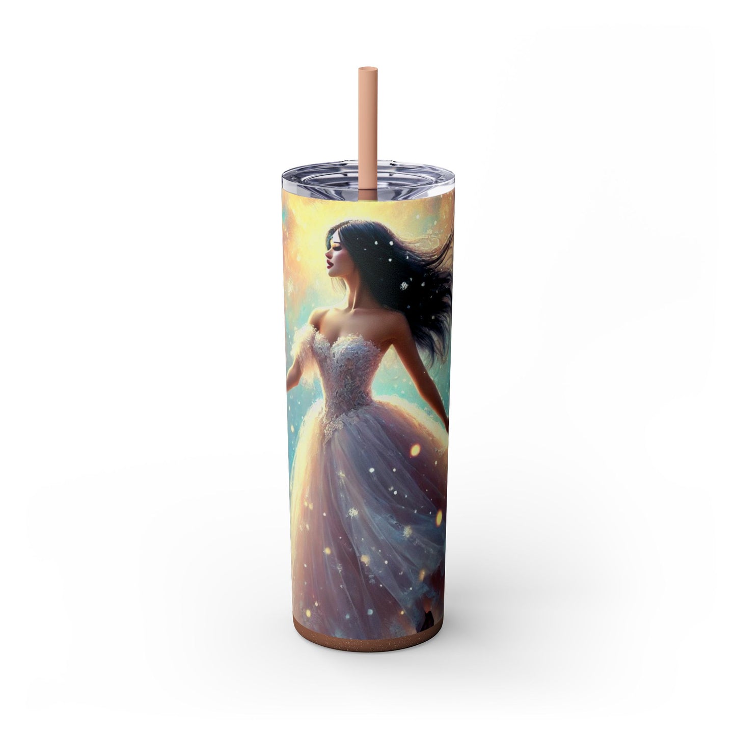 Enchanted Winter Princess 20oz Skinny Tumbler