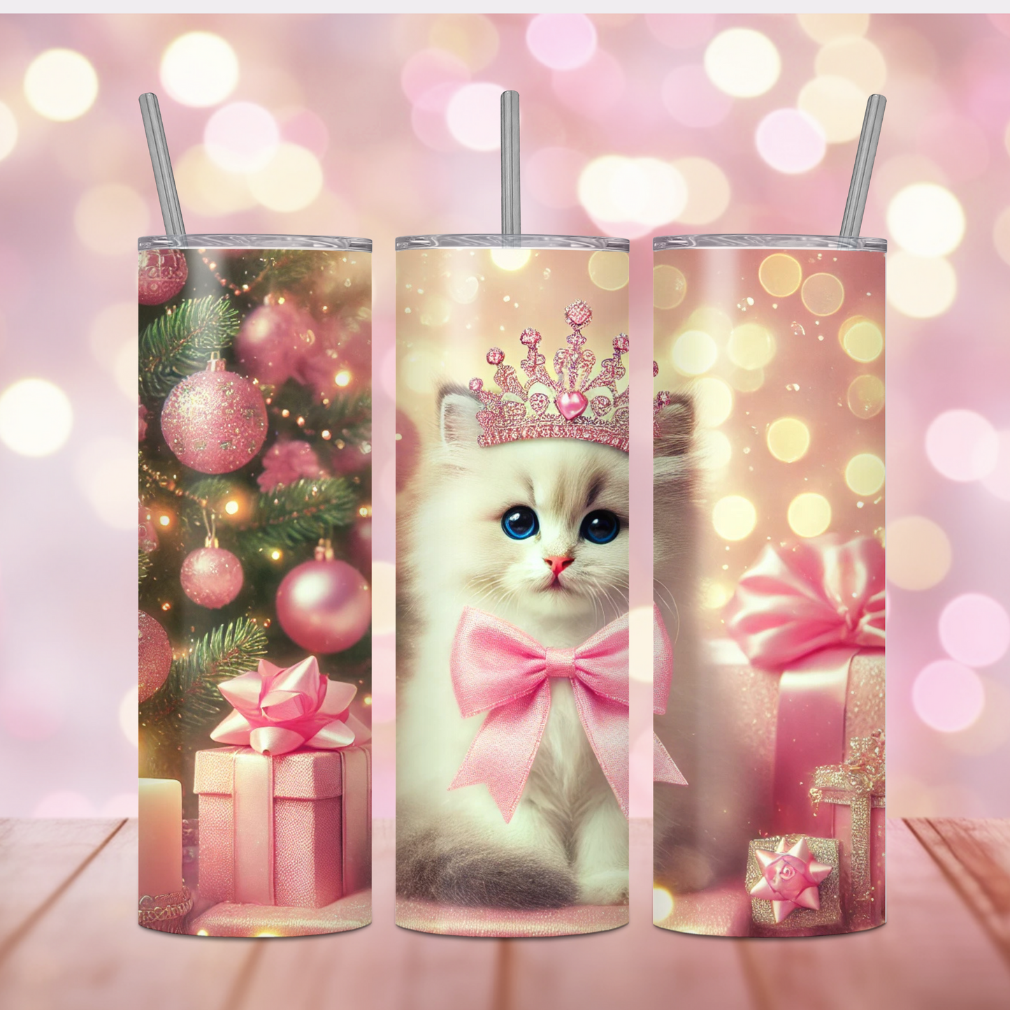 Royal Princess Kitten – 20oz Skinny Tumbler