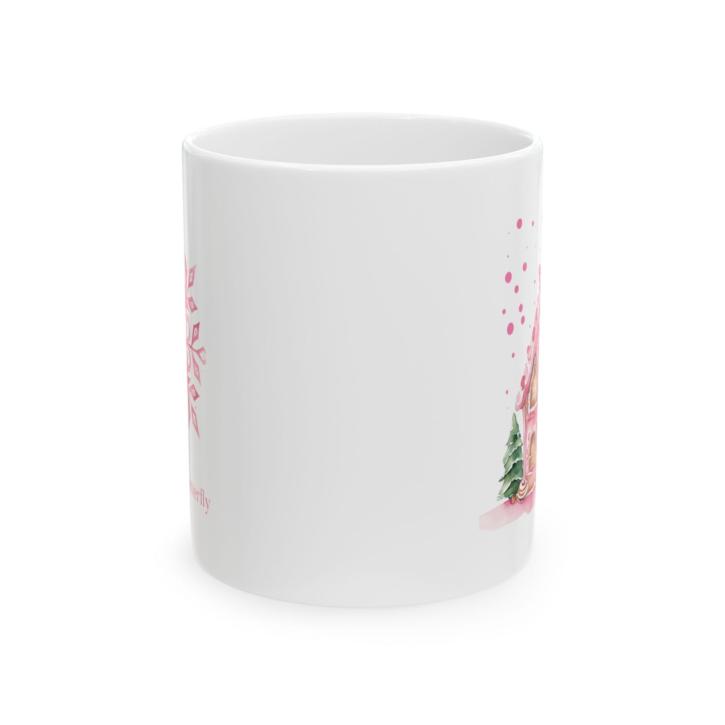 🏠 Gingerbread House Mug – Festive Ceramic Coffee Cup ☕🎄11oz/15oz