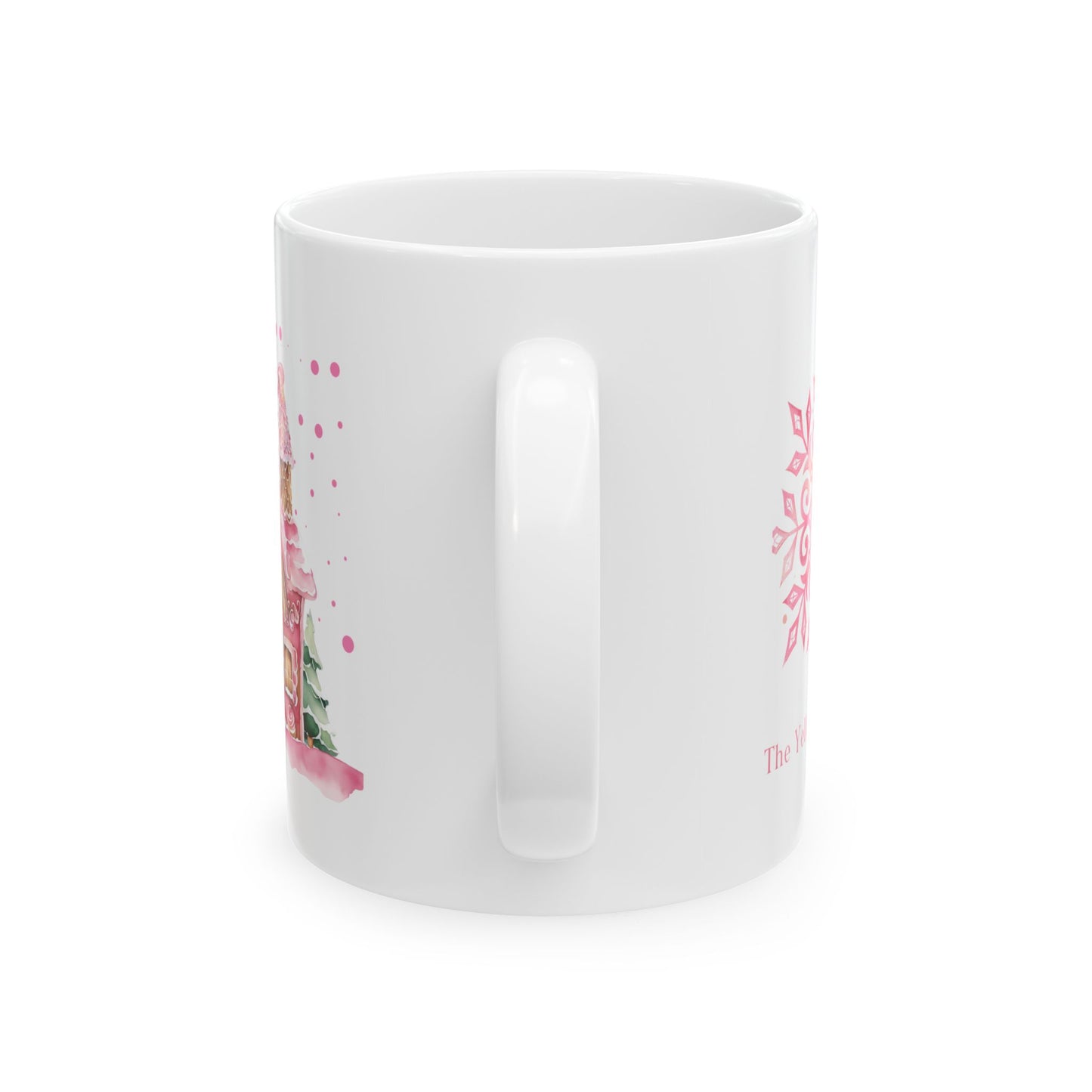 🏠 Gingerbread House Mug – Festive Ceramic Coffee Cup ☕🎄11oz/15oz