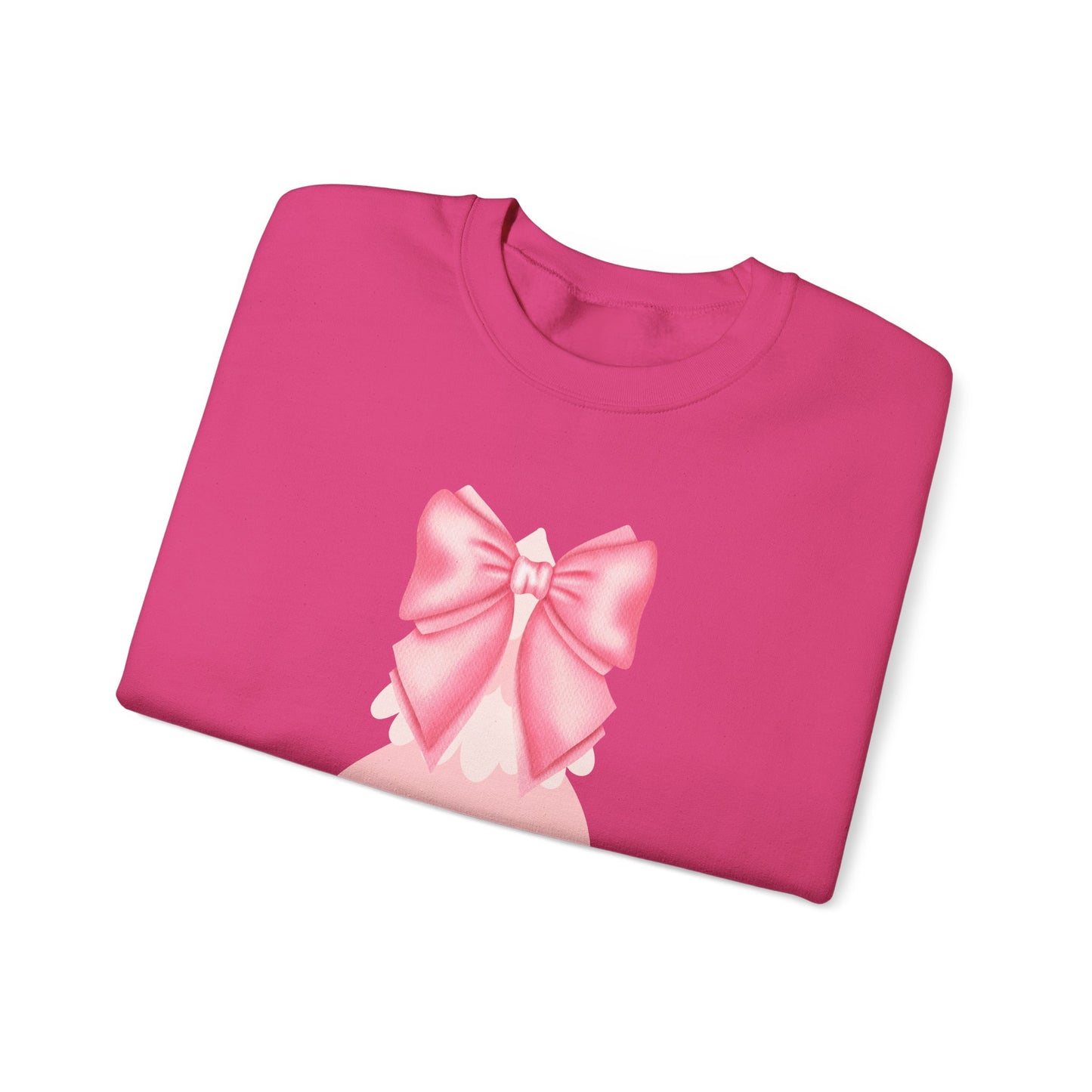 🎀 Coquette Pink Christmas Tree Sweatshirt – Soft & Cozy Holiday Style ❄️🎄✨