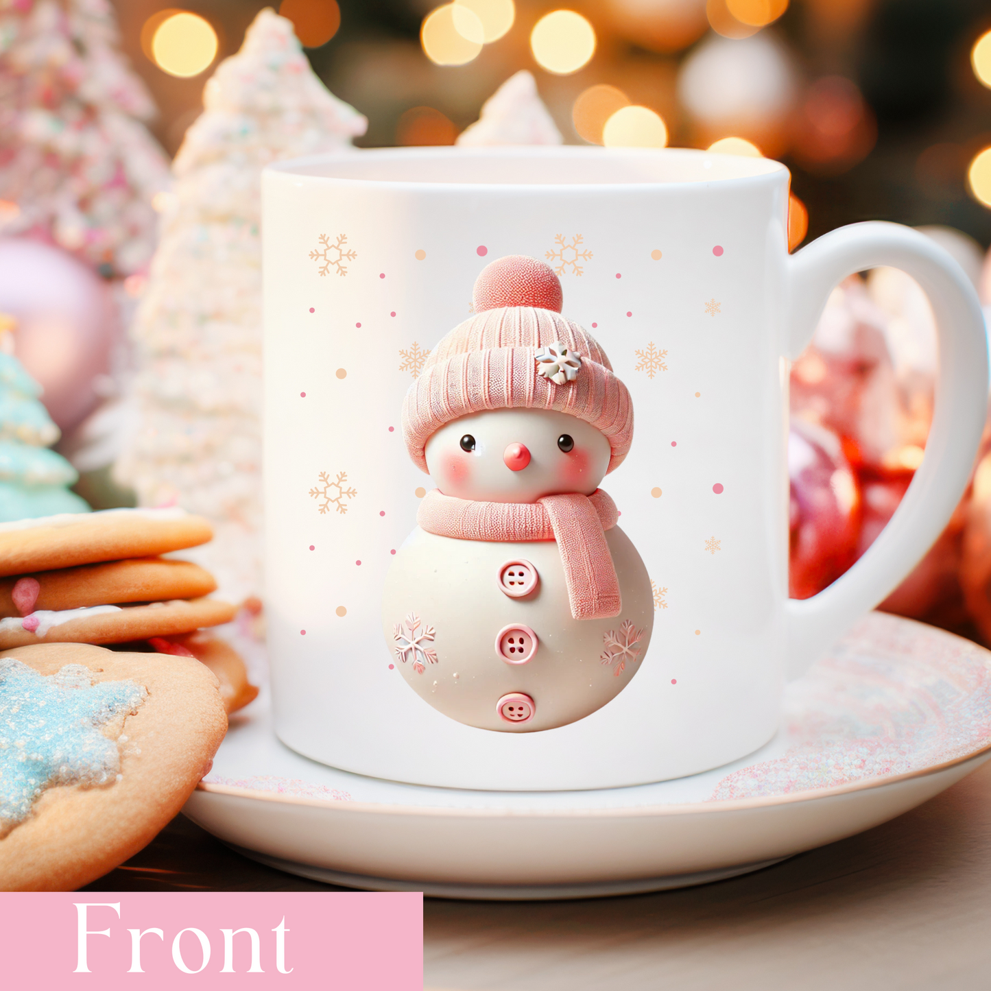 ⛄ Snowman Mug – Cozy Winter Ceramic Coffee Cup ☕❄️