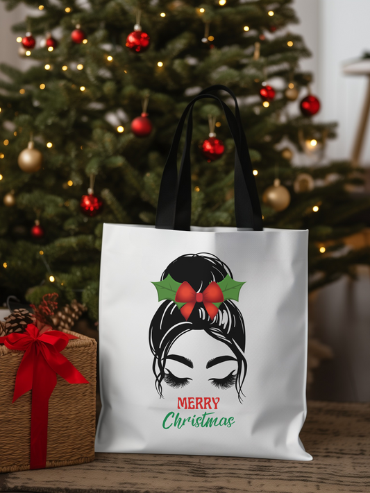 Holly Mama Bun Tote Bag