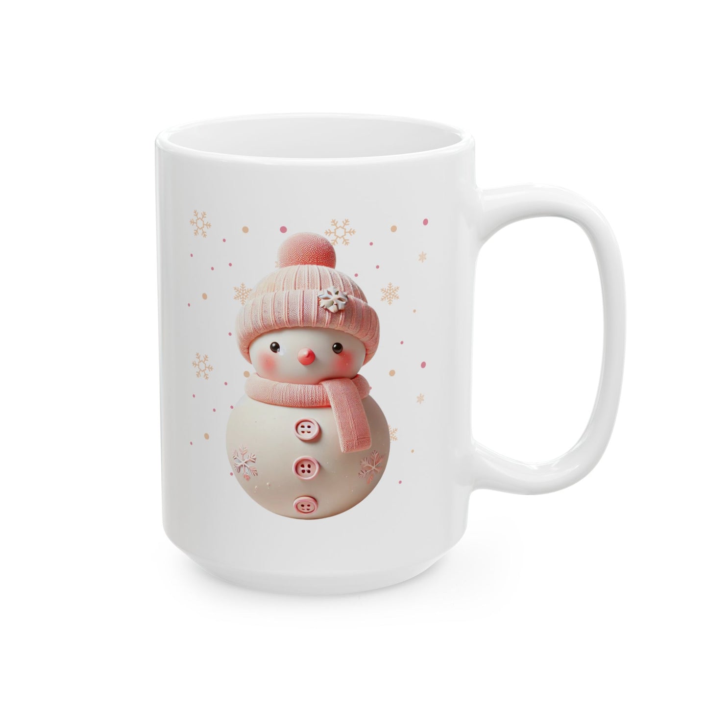 ⛄ Snowman Mug – Cozy Winter Ceramic Coffee Cup ☕❄️