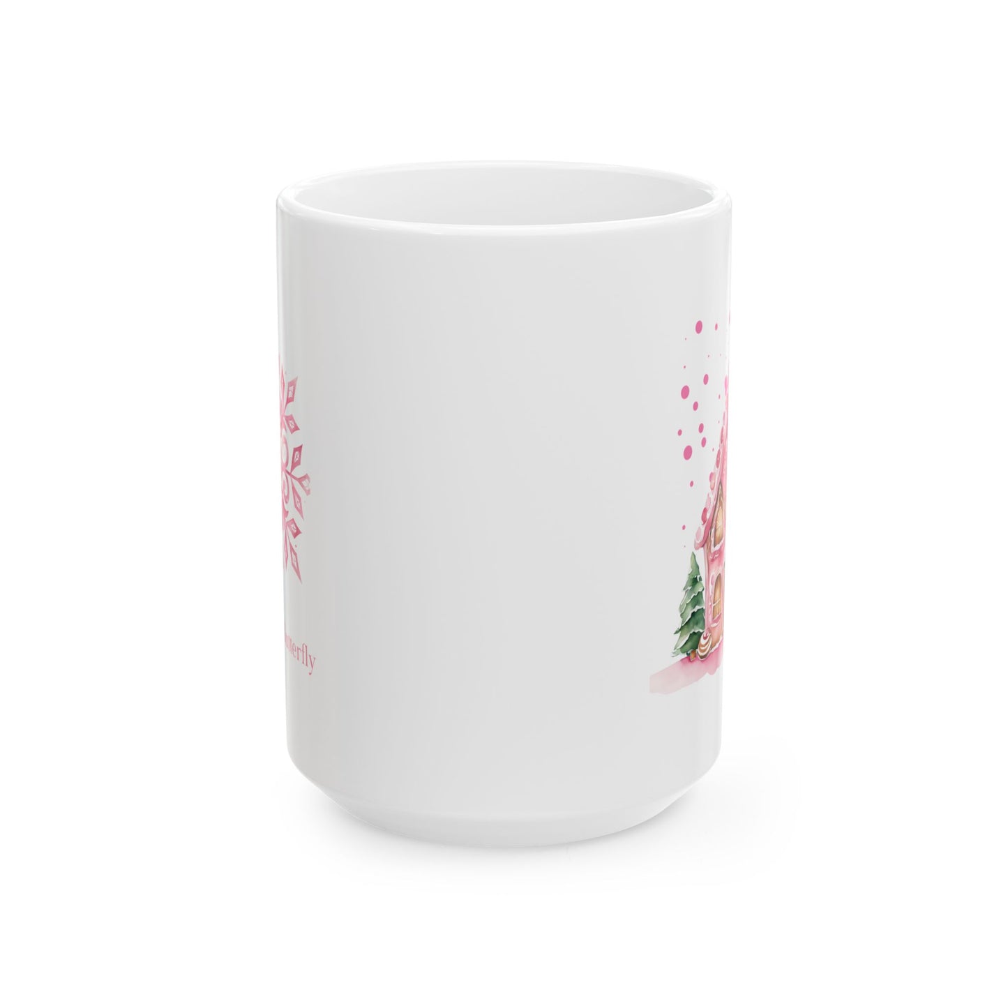 🏠 Gingerbread House Mug – Festive Ceramic Coffee Cup ☕🎄11oz/15oz