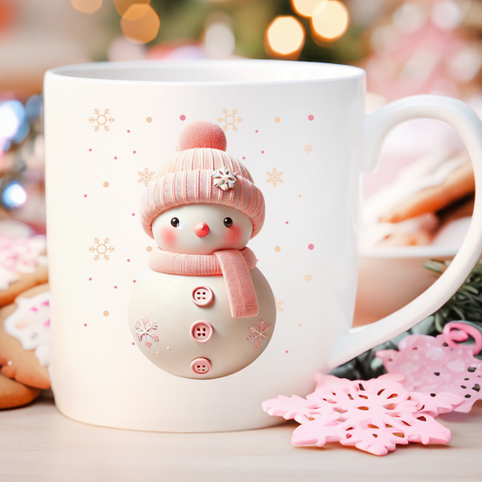 ⛄ Snowman Mug – Cozy Winter Ceramic Coffee Cup ☕❄️