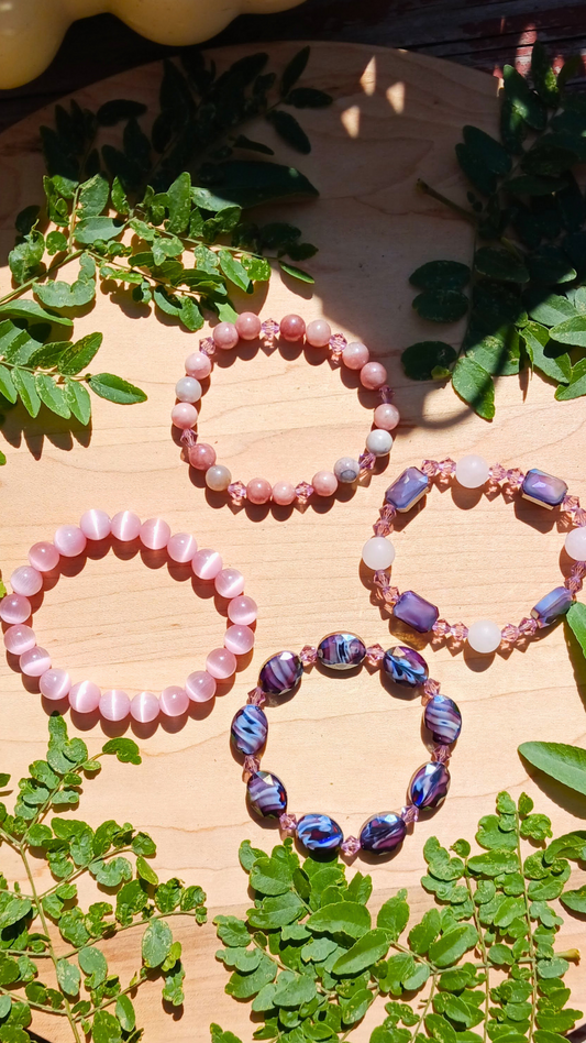 Amethyst Bracelet Stack