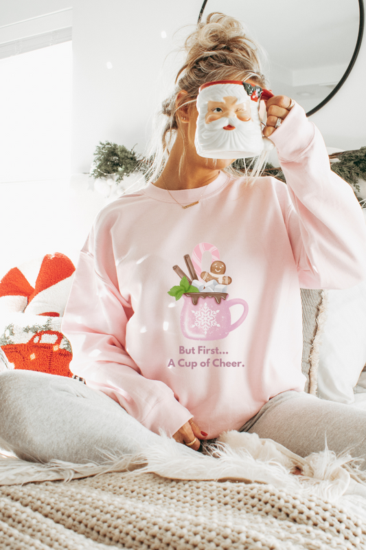 Christmas Cup of Cheer Gingerbread Coffee Sweatshirt