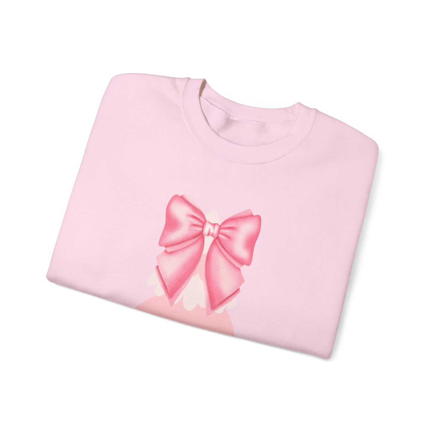 🎀 Coquette Pink Christmas Tree Sweatshirt – Soft & Cozy Holiday Style ❄️🎄✨