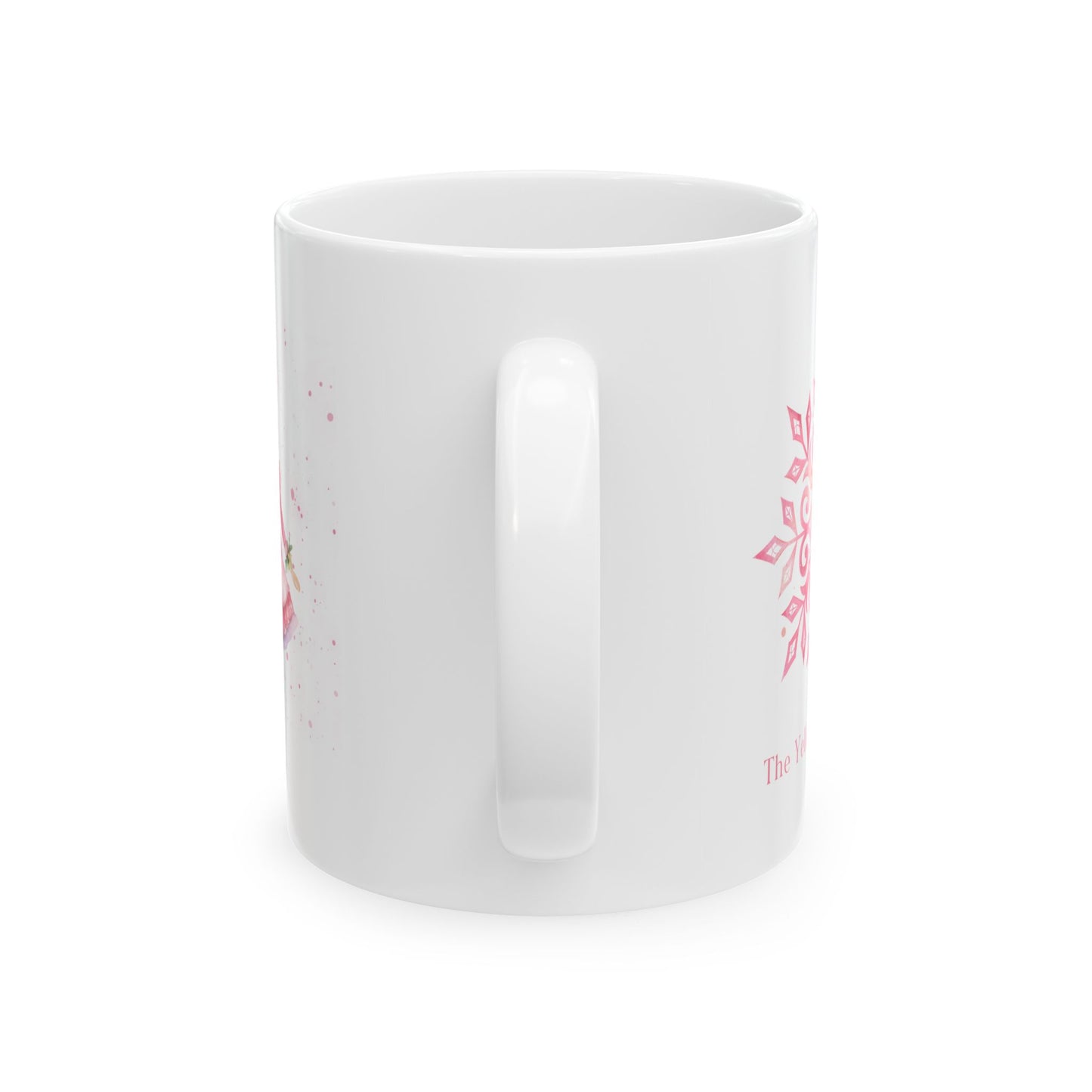 Christmas Ballerina Mug – Elegant Ceramic Coffee Cup