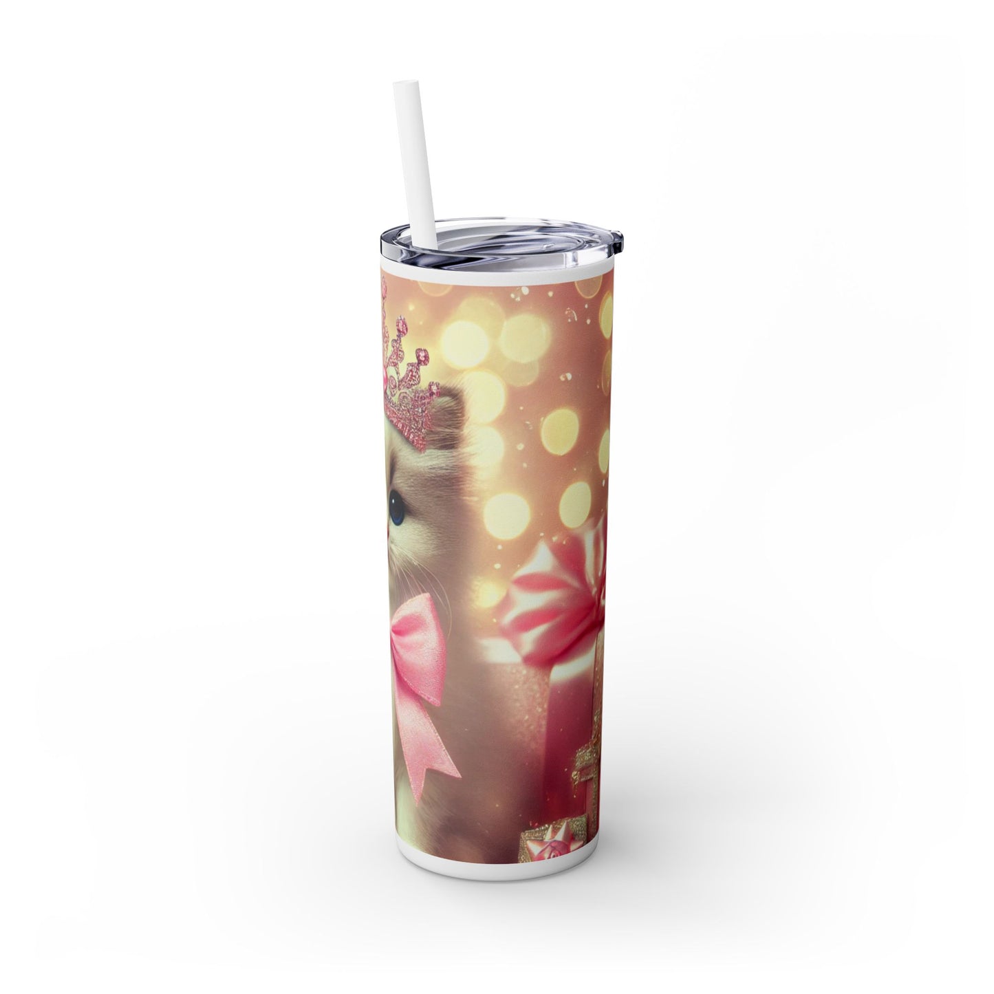 Royal Princess Kitten – 20oz Skinny Tumbler